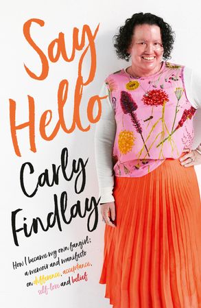 Book cover of Say Hello By Carly Findlay
